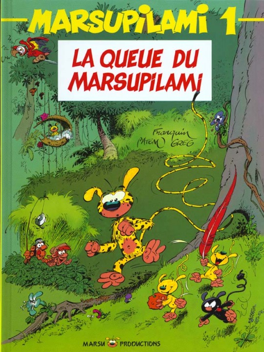 Marsupilami - Tome 1 : La Queue Du Marsupilami / Marsu Productions ...